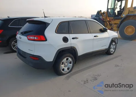 2016 Jeep Cherokee Sport from USA, damaged, VIN 1C4PJLAB9GW230852